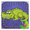 Learning School Crocodile Coloring Book