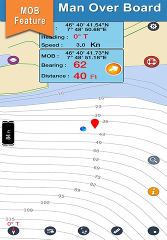 Chiemsee Lake offline nautical chart for boaters screenshot 3