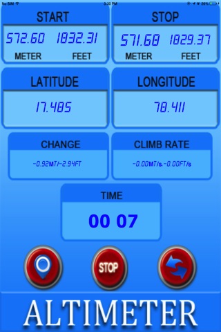 Altimeter Measure the altitude screenshot 2