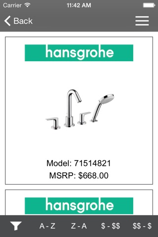 Hansgrohe USA Sales screenshot 4