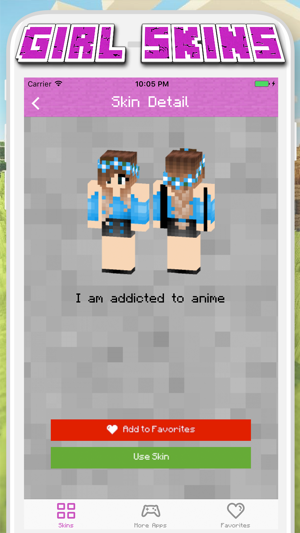 Girl Skins for Minecraft PE - MCPE Skins Free(圖3)-速報App