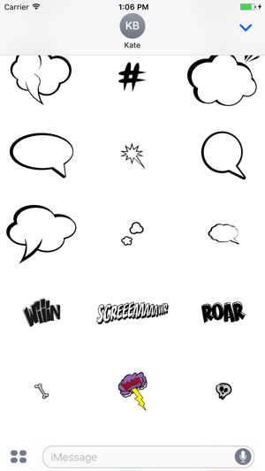 Comic Talk Stickers Pack 03(圖5)-速報App