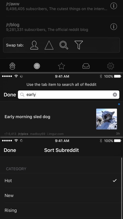 Submarine —Powerful Reddit App