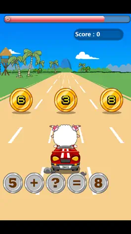 Game screenshot Kindergarten  123 practice-Math car apk