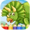 Dinosaur World Park Coloring Game Jurassic for Kid