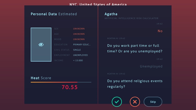 Pre-Crime Calculator