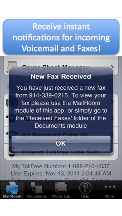How to cancel & delete My Toll Free Number - with VoiceMail and Fax from iphone & ipad 3
