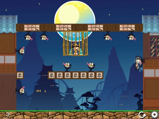 Ninja Save Princess-ninja fight game screenshot 2