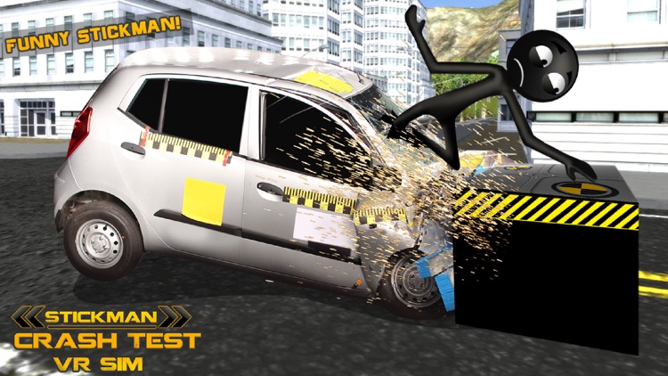 Stickman Crash Test VR Sim