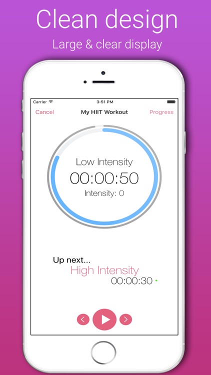 TimeMe-Exercise Interval timer for HIIT/Tabata screenshot-4