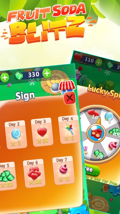 Fruit Soda Blitz-match puzzle screenshot 3