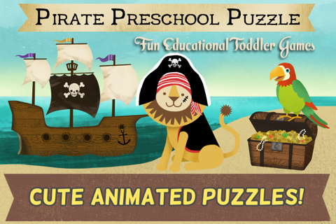 Pirate Preschool Puzzle - Toddler Games Complete - náhled
