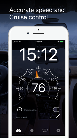 Speedometer GPS: HUD, Car Speed Tracker,