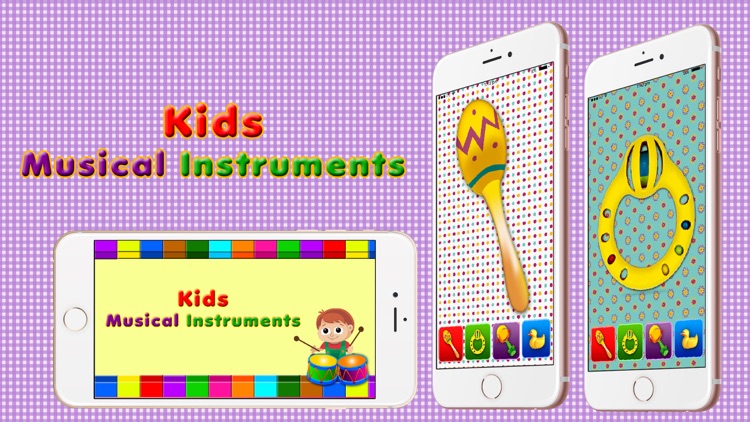 Kids Musical Instruments - Kids piano sound touch