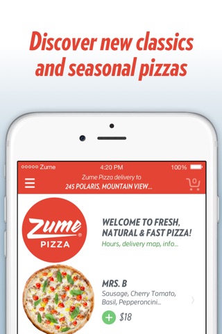 Zume Pizza screenshot 2