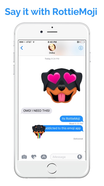 RottieMoji - Rottweiler Emojis and Stickers