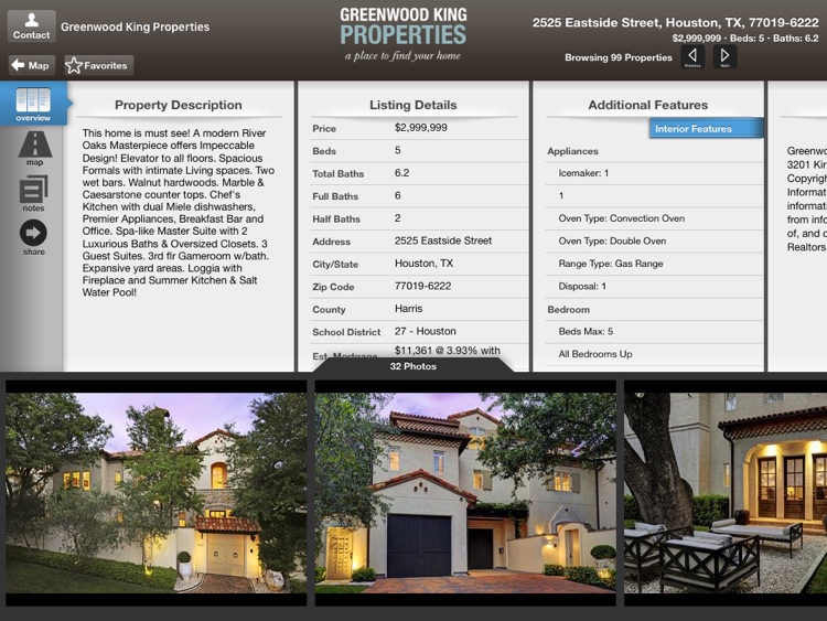 Greenwood King Properties Mobile for iPad screenshot-3