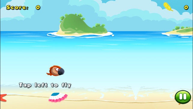 Naughty Grumpy Bird: Flappy Hippie Talking Parrot(圖2)-速報App