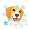 Supper Beagle Animated Stickers