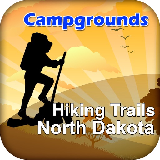 North Dakota State Campgrounds & Hiking Trails icon