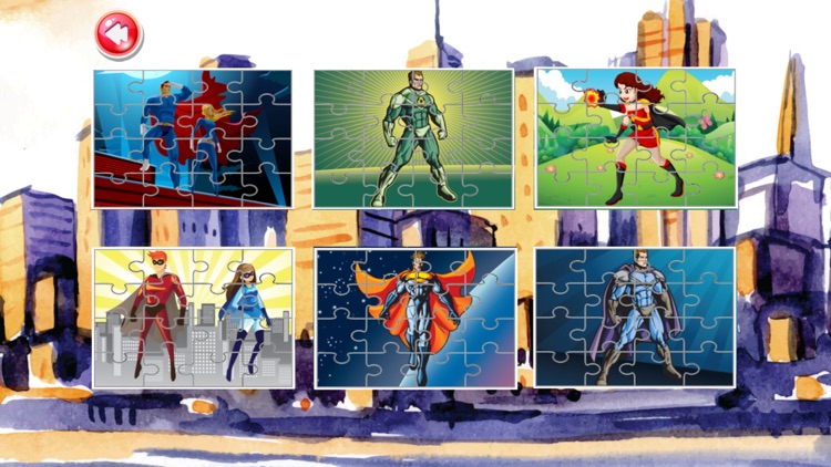 hero cartoons puzzle 2nd grade educational games