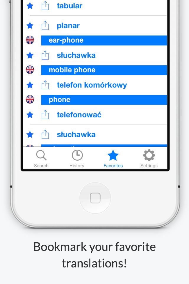 Offline English Polish Dictionary (Słownik) screenshot 2