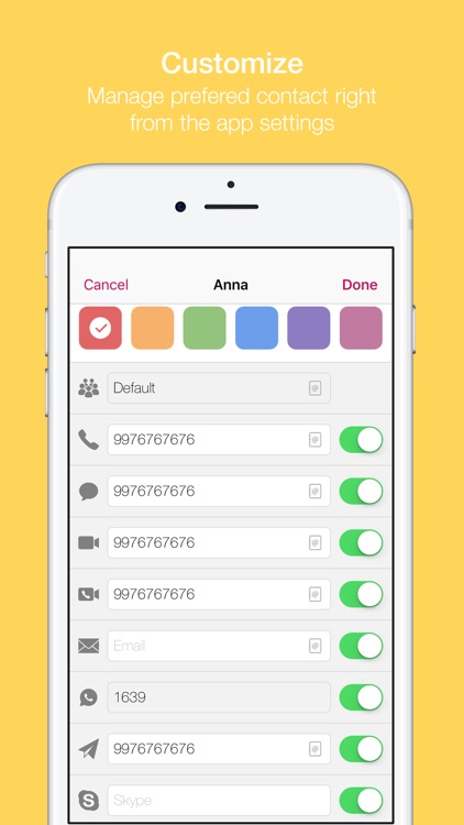 Favourite Contacts Launcher App Lite screenshot-4