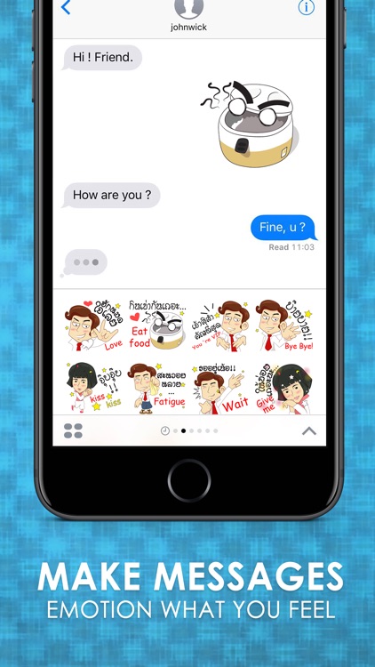 Isan Lover Stickers & Emoji Keyboard By ChatStick