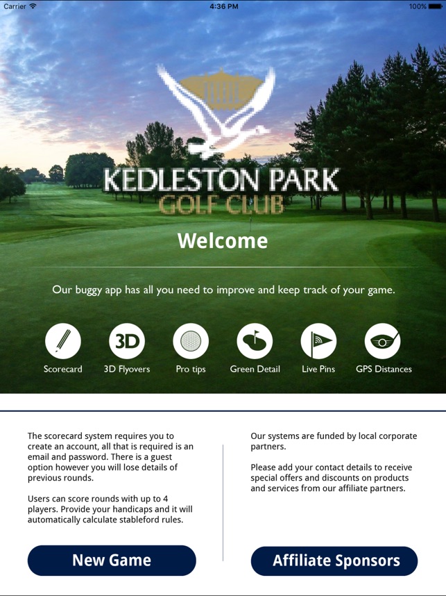 Kedleston Park Golf Club - Buggy(圖1)-速報App