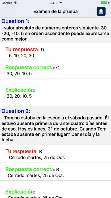 How to cancel & delete Cuestionario de Matemáticas from iphone & ipad 2
