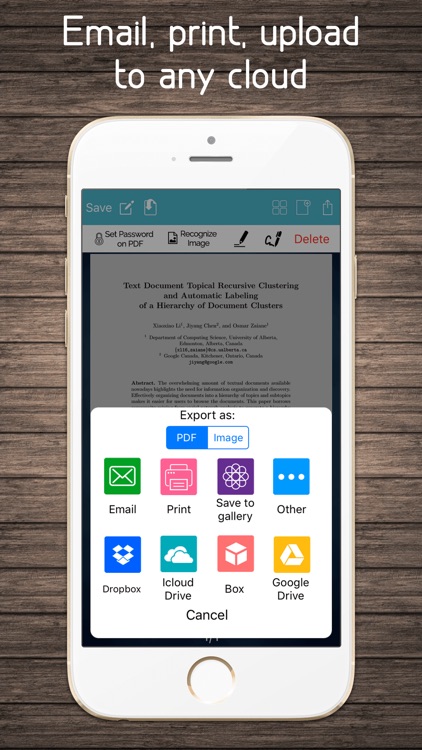 Scanner for Documents - PDF Document Scanner