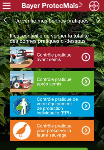 Bayer ProtecMaïs screenshot 2