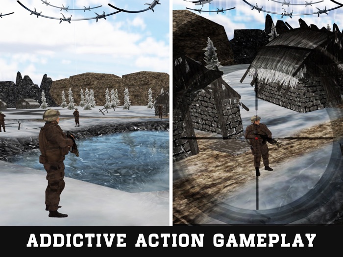 Secret agent Sniper Winter  War 3d