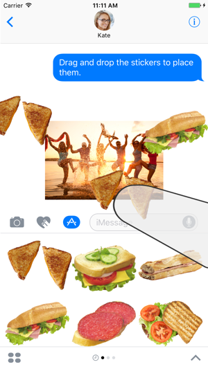 Burger Lovers Sticker Pack(圖2)-速報App