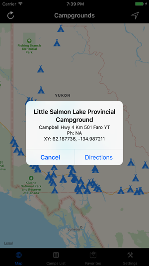 Yukon – Campgrounds & RV Parks(圖2)-速報App