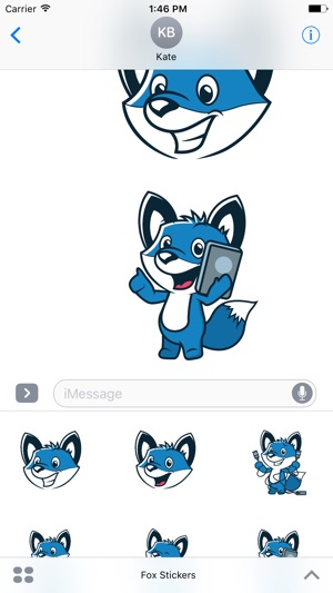 SkyFox Stickers