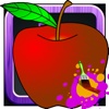 Color Book Fruits - Apple For Kids