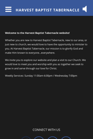 Harvest Baptist Tabernacle screenshot 2