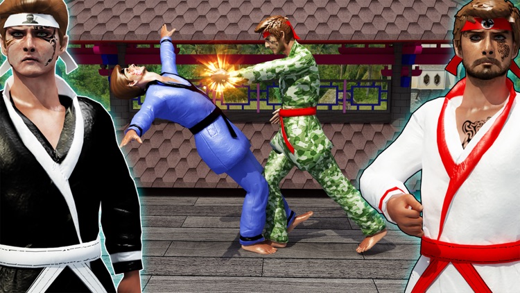 Karate Fighting Art - Kung Fu Ninja Tiger actions screenshot-3