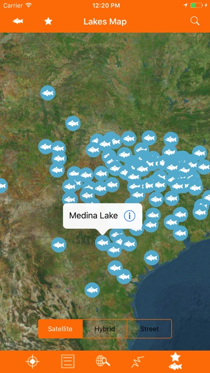 Texas – Fishing Lakes