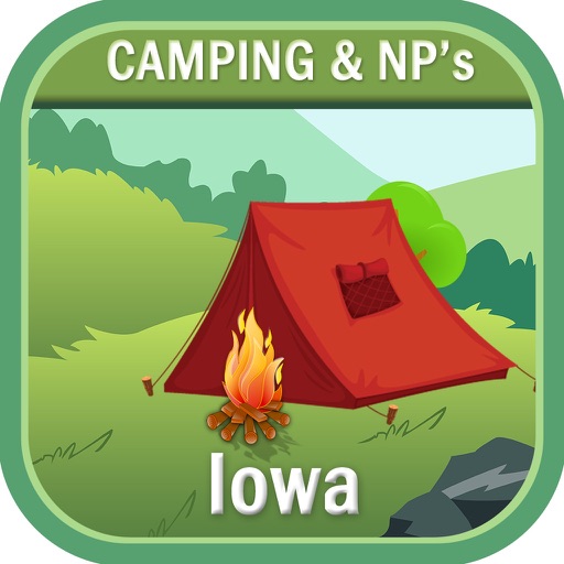 Iowa Camping & Hiking Trails icon
