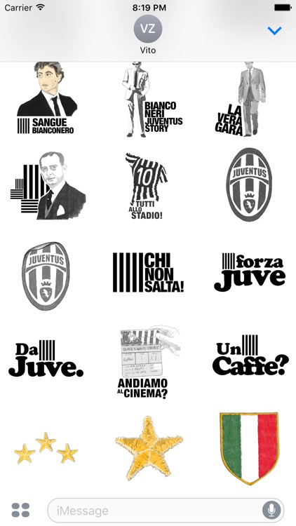 Juve Story Stickers