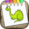 Draw and Paint Dinosaurus Cartoon Lite Edition