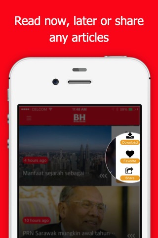 Berita Harian Mobile screenshot 2