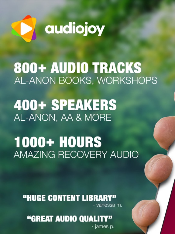 Screenshot #4 pour Alanon Audio Companion