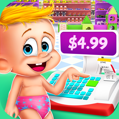 Baby Supermarket Manager - Time Management Game