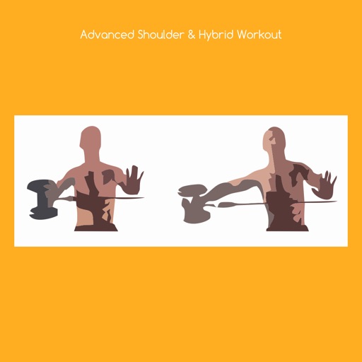 Advanced shoulder and hybrid workout icon