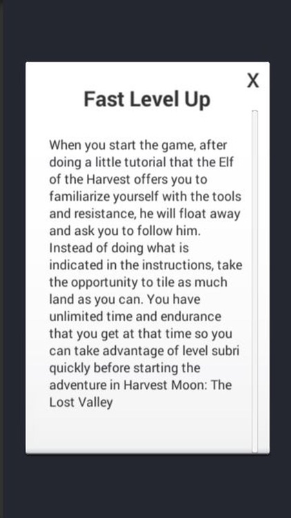 Cheats for Harvest Moon