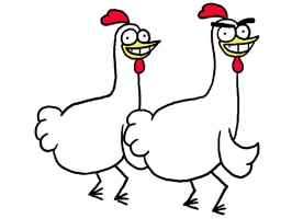 Chicken Bro appeared on imessage