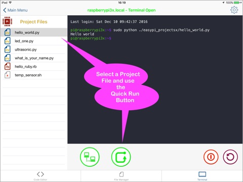 Easy Pi Code Editor screenshot 4